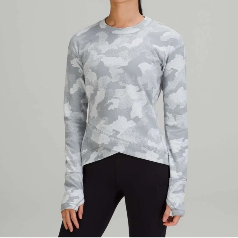 Lululemon Close to Crossing Long Sleeve Shirt *Rulu Heritage Speckle Camo Jacqua